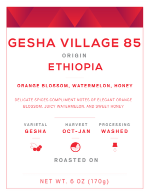 Gesha Village 85 Ethiopia 