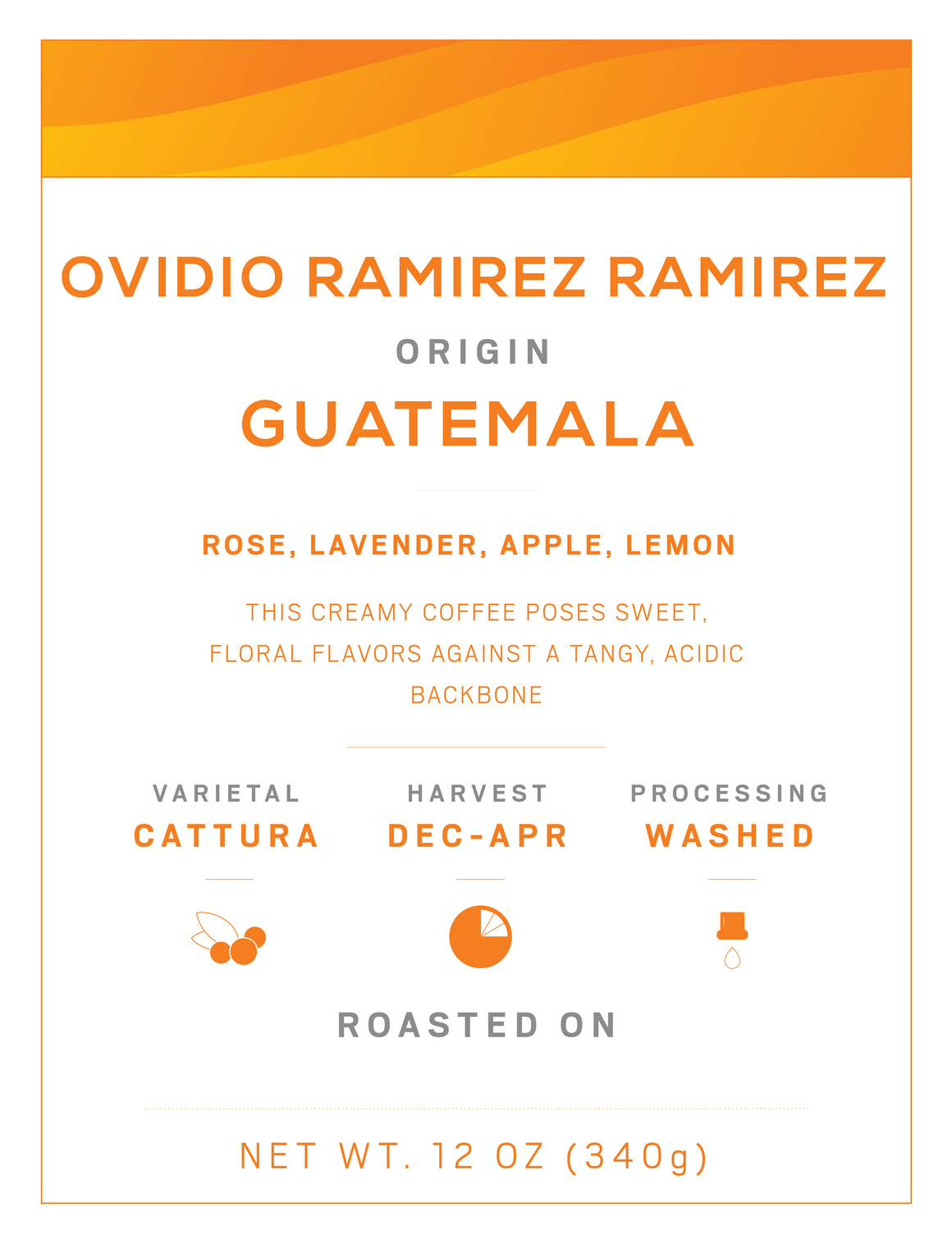 Ovidio Ramirez Guatemala | Eccentricity Coffee Co.